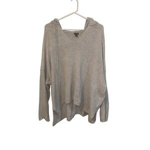 Aerie Cream Relaxed Hoodie with Boxy Fit